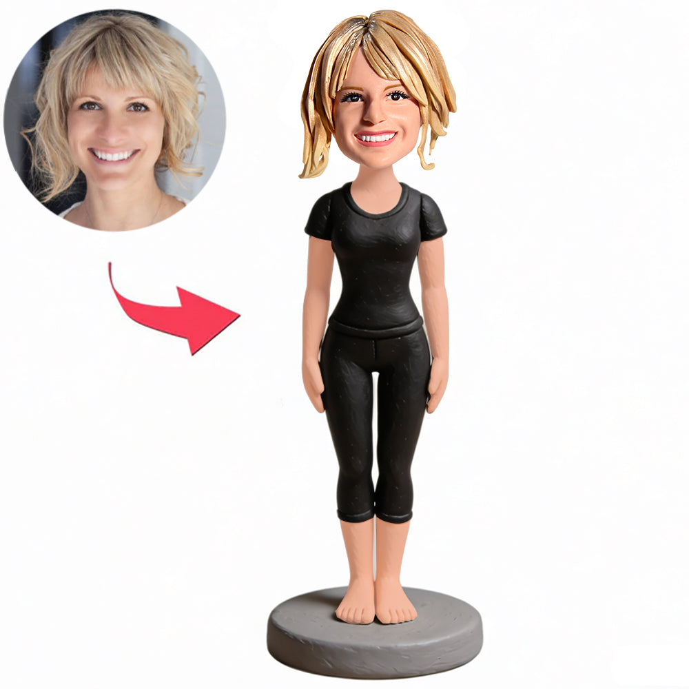 Yoga Woman Custom Bobbleheads