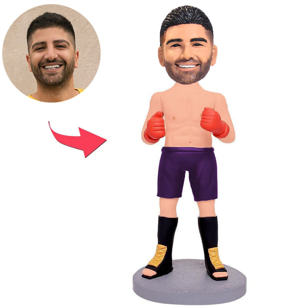 Taekwondo Boxer Custom Bobbleheads