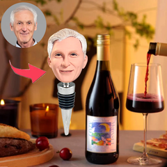 Custom Bobbleheads Wine Bottle Opener Face Funny Gifts