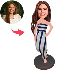 Wear Dress Female Custom Bobbleheads
