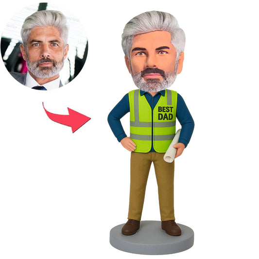 Best Dad Engineer Custom Bobbleheads