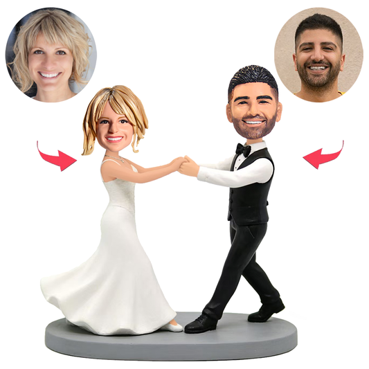 Couple's Wedding Dance Custom Bobbleheads