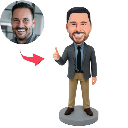 Boss Thumbs Up Custom Bobbleheads