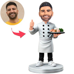 Chef Giving Thumbs Up Custom Bobbleheads