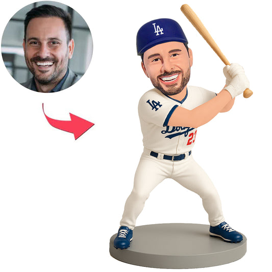 LA Dodgers Number 23 Baseball Player Custom Bobbleheads