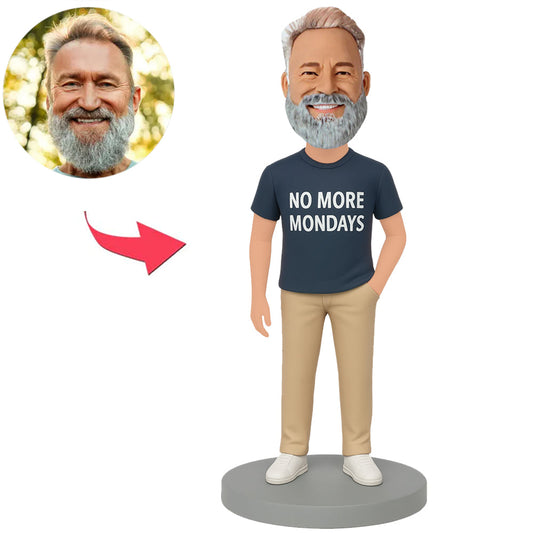 No More Mondays Retired Man Custom Bobbleheads