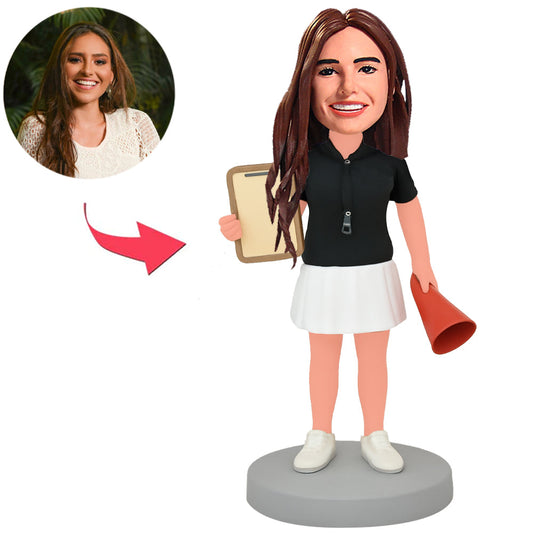Female Coach Custom Bobbleheads