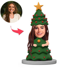 Christmas Tree Woman Custom Bobbleheads