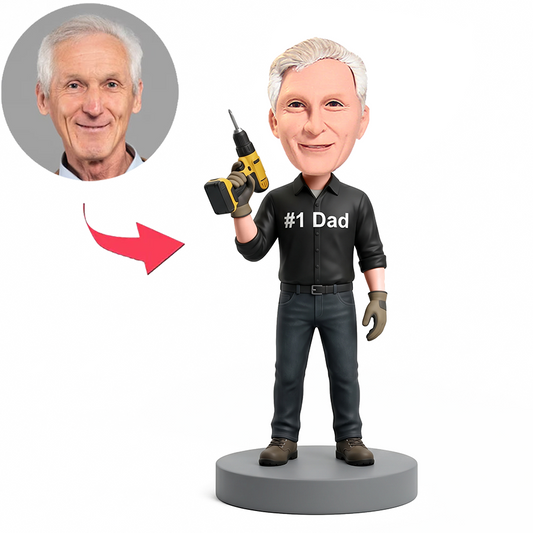 Mechanic Worker Male Custom Bobbleheads