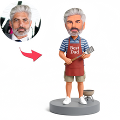 Everyday Casual Dad Male Custom Bobbleheads
