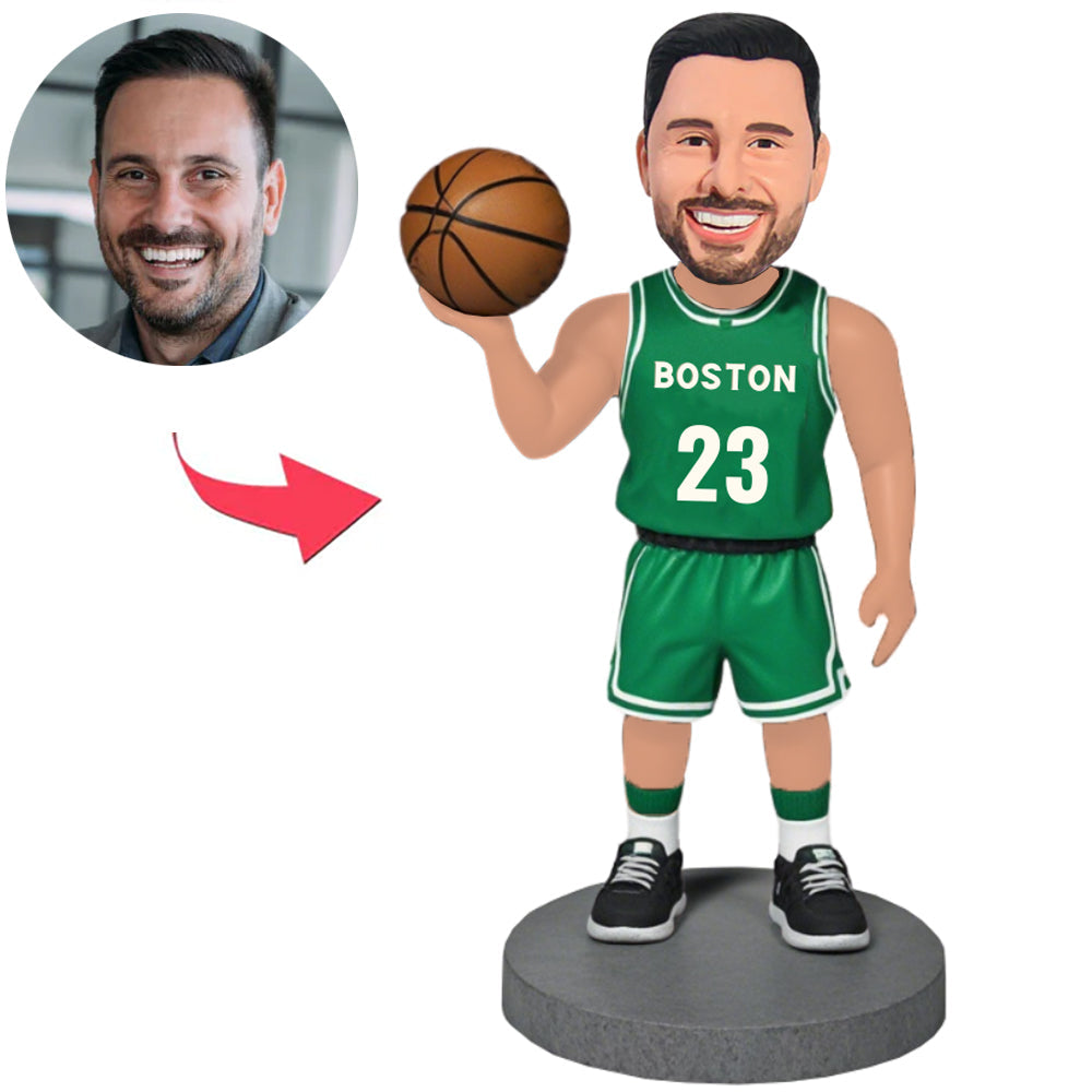 Boston Celtics Basketball Player Custom Bobbleheads