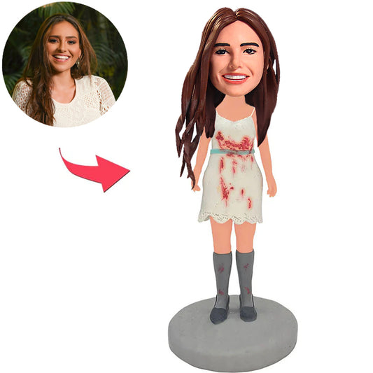 Injured Girl Custom Bobbleheads