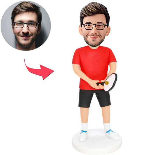Tennis Player Custom Bobbleheads