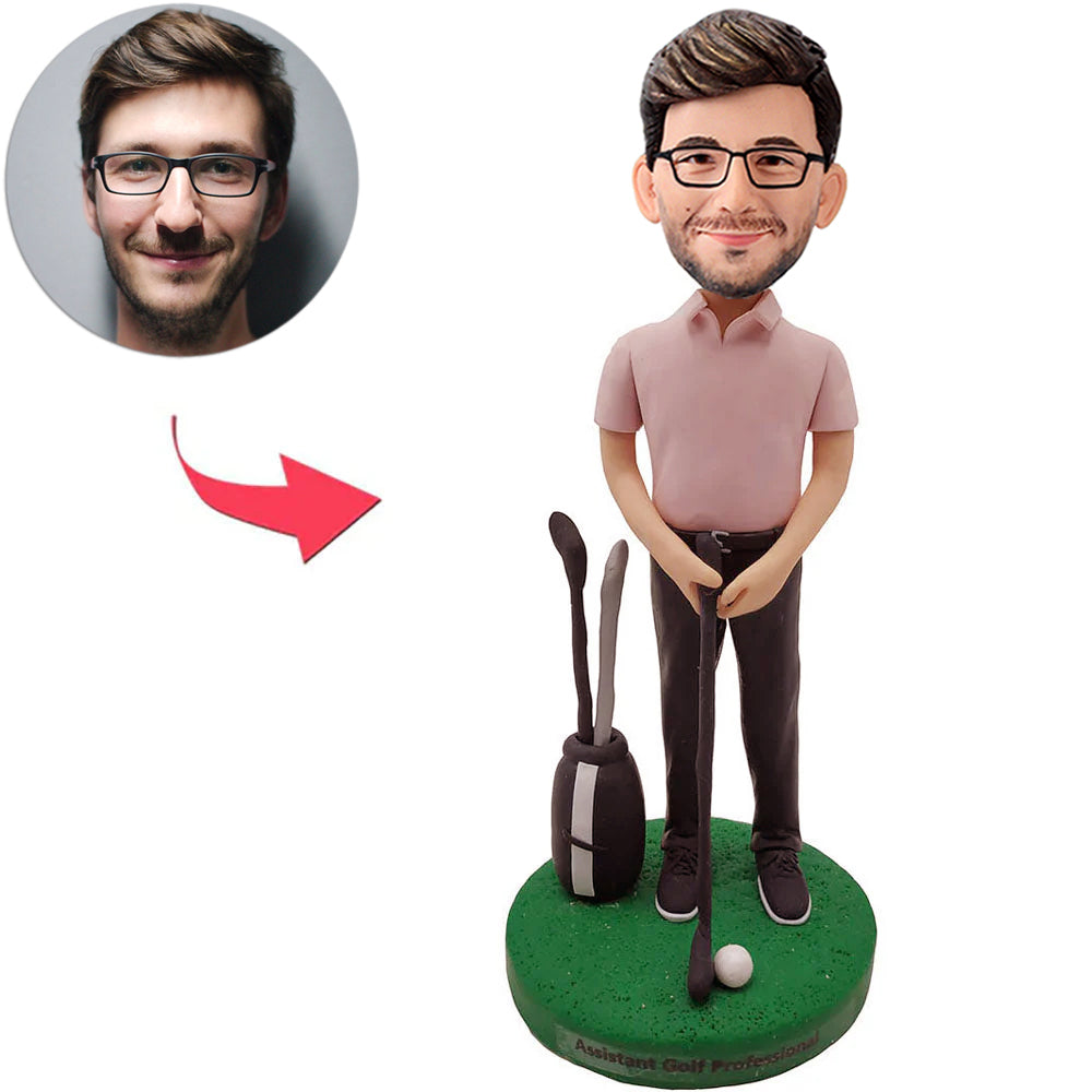 Custom Bobbleheads Golf Man