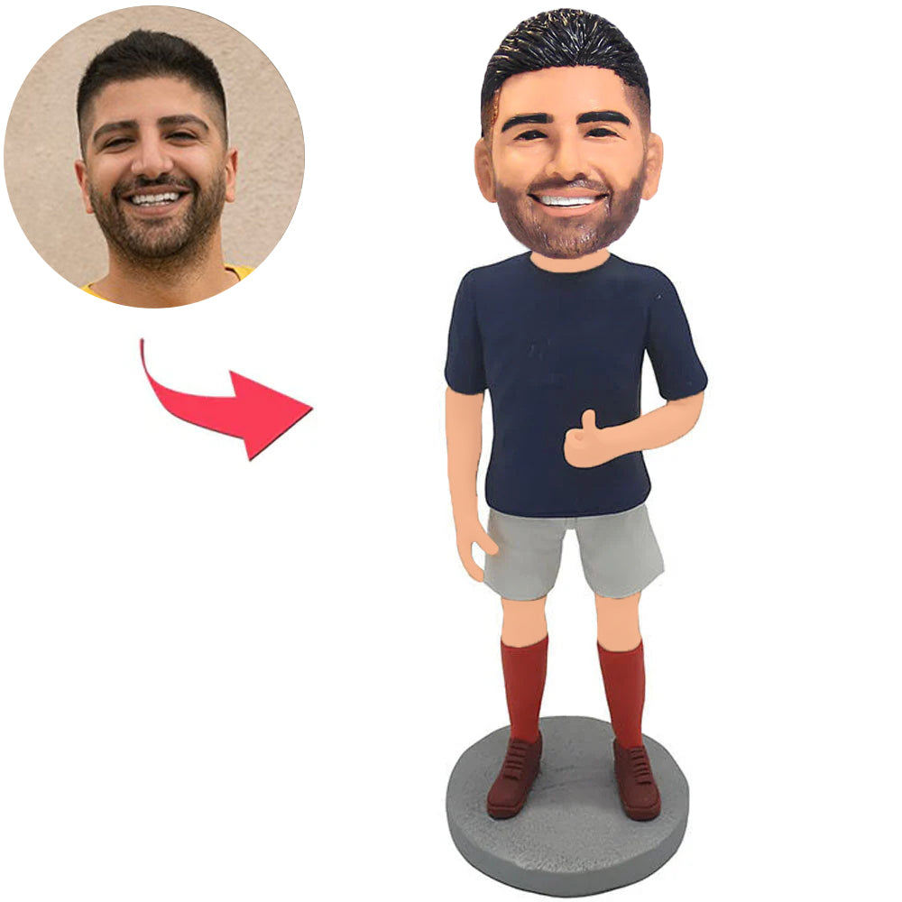 Custom Bobbleheads Man with Thumbs Up