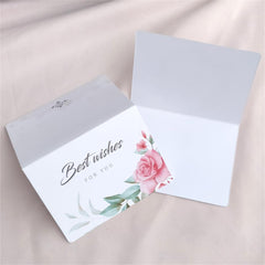 Custom Text Wishes Greeting Card + $2.99