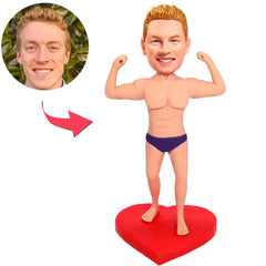 Strong Sexy Man Custom Bobbleheads