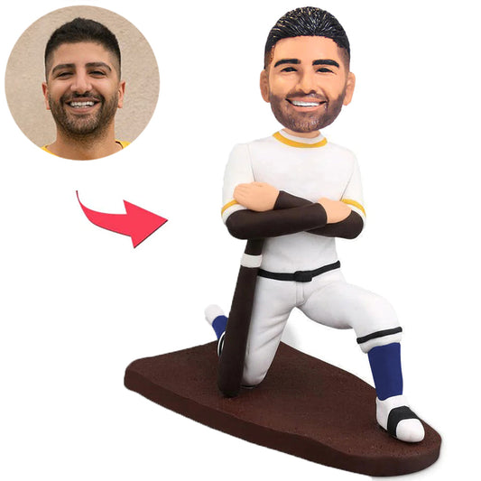 Baseball Player Sports Posing Custom Bobbleheads